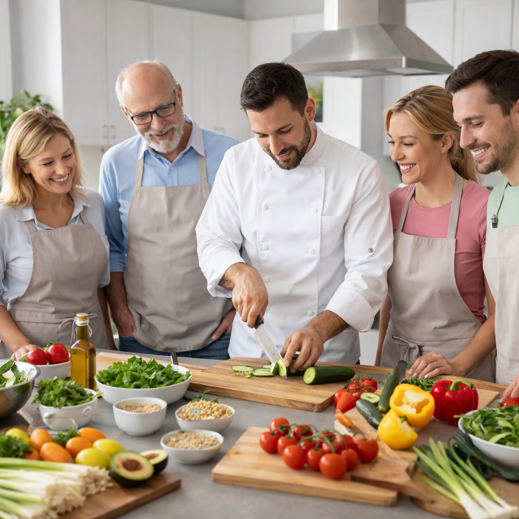 Atelier de cuisine saine